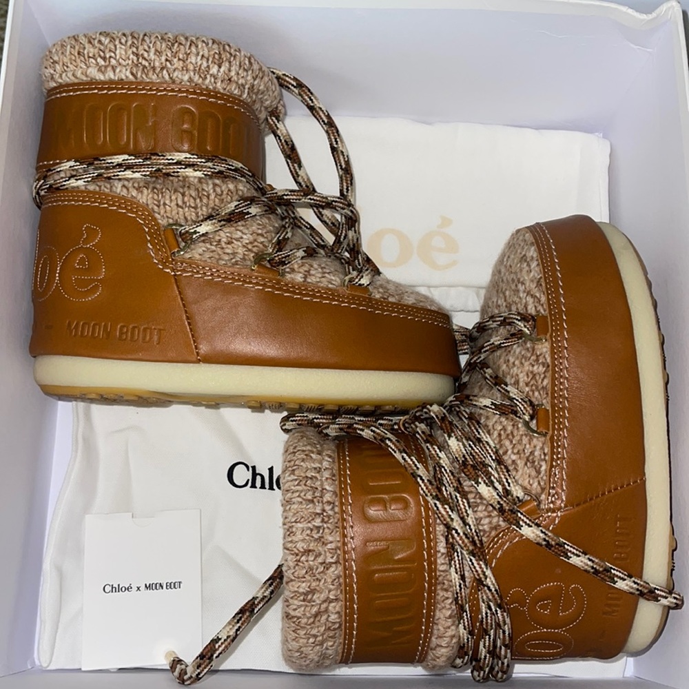 Chloé x Moon Boot Snow Boots
